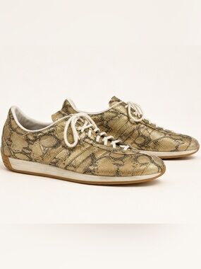 🐍RARE🐍 Vintage 2001 Adidas Country O Corda Snake Gold Sneakers 672861 Men’s 10.5
